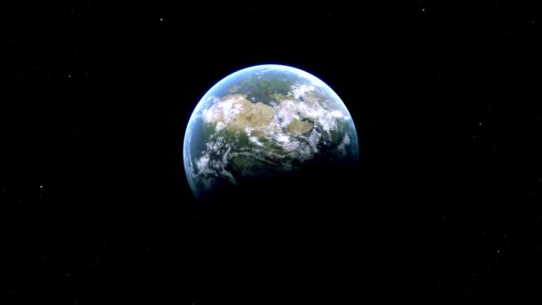 Slovensko Země Zoom Space Earth — Stock video