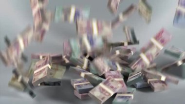 Vietnam Banknotları Para / Vietnamca ng / Para Birimi / VND Paketleri Düşüyor