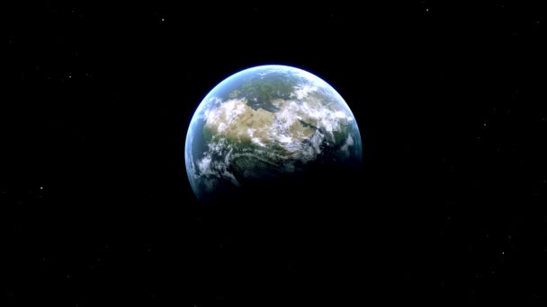 Poland Country Zoom Space Earth — Stockvideo