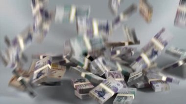 Faroe Adaları 'nın Parası - Krona Yığılan Para - Faroe Para Birimi