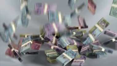 Gine Banknotları Para / Gine frankı / Para Birimi FG / GNF Paketleri Düşüyor
