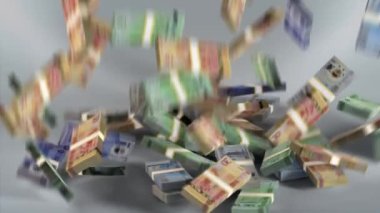 Libya Banknotları Para / Libya dinarı / Para Birimi / LYD Paketleri Düşüyor