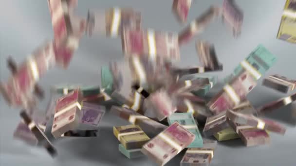 Demokratyczna Republika Konga Pieniądze Frank Kongijski Waluta Cdf — Wideo stockowe