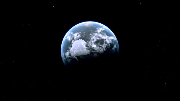Cranbourne City Zoom Avustralya Uzaydan Dünya — Stok video