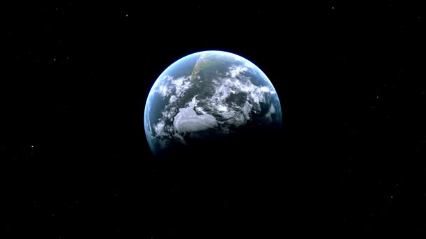 우주에서 지구로 부에노스 아이레스 아르헨티나 — 비디오
