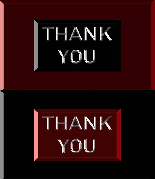 Thank You Special Design Your Support Render Silver Words Effect — Stock Photo, Image