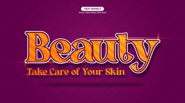 Güzellik ve Kadın Biçim Metin Efekti Salon ve Cilt Ürünleri Tanıtımı
