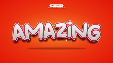 Başlık için Düzenlenebilir Metin ile İnanılmaz 3B Vektör Metni Efekti