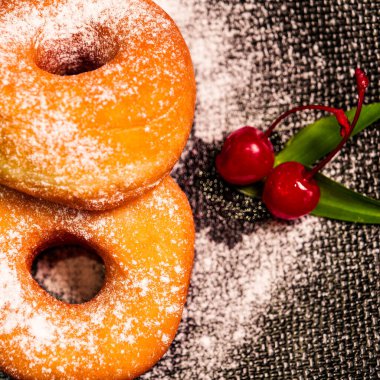 donuts original with white sprinkles 