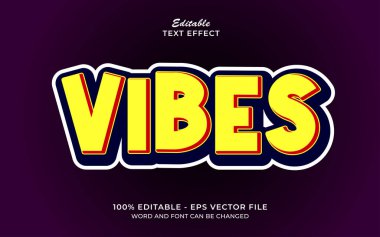 Vibes Retro Metin Efekti