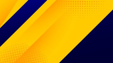 Yarım tonlu soyut mavi ve turuncu arkaplan