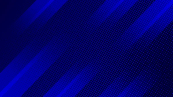 Bleu Abstrait Rayé Fond Géométrique Avec Demi Ton Style — Image vectorielle