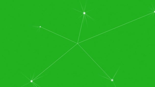 Spider Web Creative Shooting Green Screen — Video Stock
