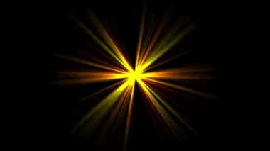 amazing Rotating Rays stock footage video of Yellow,Green,Red Colors On Black Screen