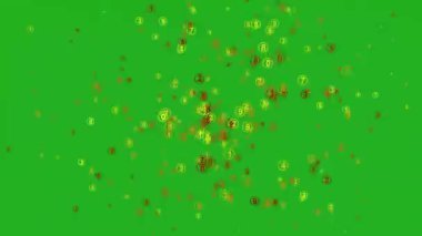 Yeşil Ekran Merkezinden Çembere Alınan Sayılar