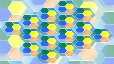 Altıgenin kusursuz arkaplanı