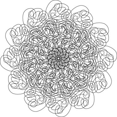 bir vektör tropikal desen.