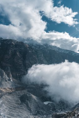 Karla kaplı dağ zirveleri, Nepal 'deki dağ, Everest Dağı ülkesi