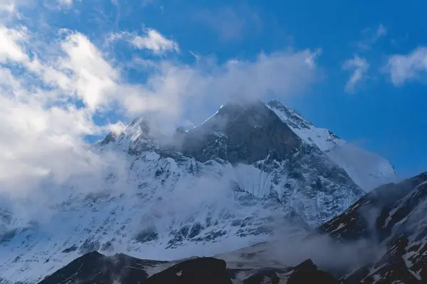 Nepal 'deki Dağ, Annapurna Saha Kampı, Machapuchare Dağı, Annapurna Trekking, Nepal' de Seyahat, Nepal 'in Güzelliği