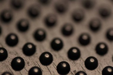 Kalıplı bir yüzeyin makrosu 