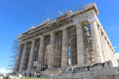 Atina 'nın ikonik Partenon' u titiz bir restorasyon ve yeniden yapılanma geçiriyor