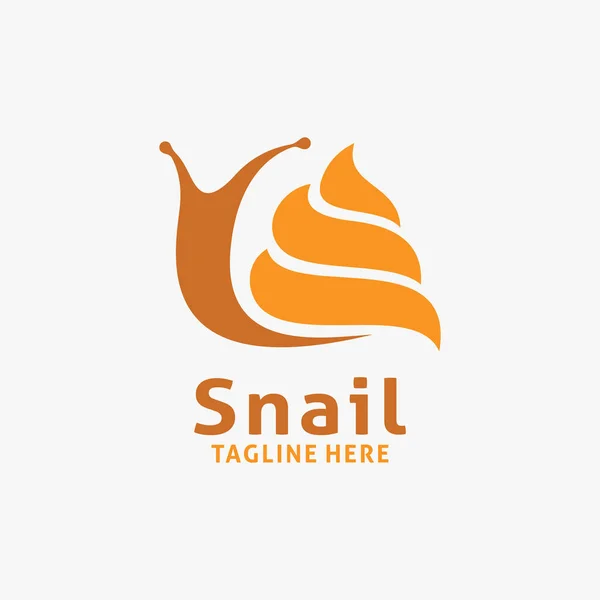 Creative Snail Logo Design — Image vectorielle