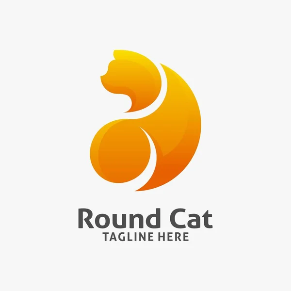 Creative Cat Logo Design — Image vectorielle