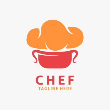 Şef şapka logosu tasarımı