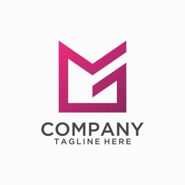 MG harf logo tasarımı