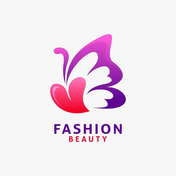 Beauty Fashion Logo Design — Image vectorielle