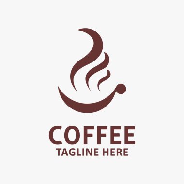 Simple coffee logo design