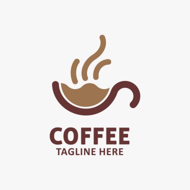 Simple coffee logo design