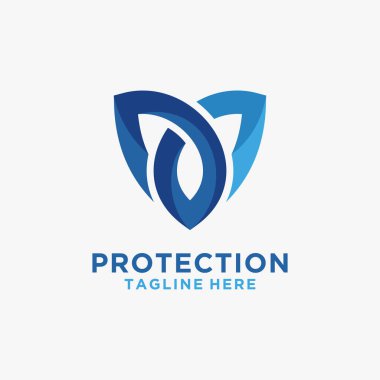 Mektup M kalkan logo tasarımı