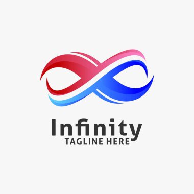 X harfi sonsuz logo tasarımı