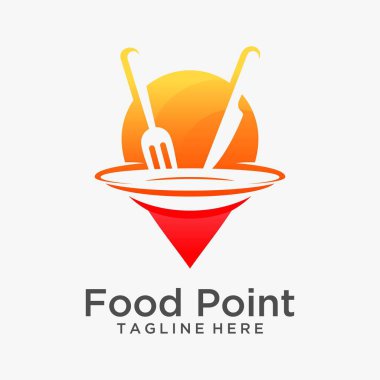 Gıda noktası logo tasarımı