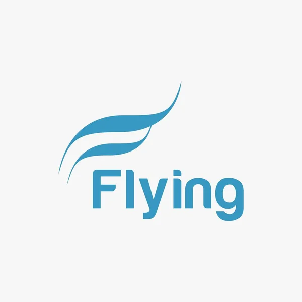 Επιστολή Σχεδιασμός Λογότυπου Πτήσης — Διανυσματικό Αρχείο