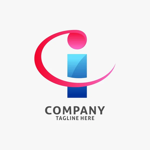 Lettre Logo Design — Image vectorielle