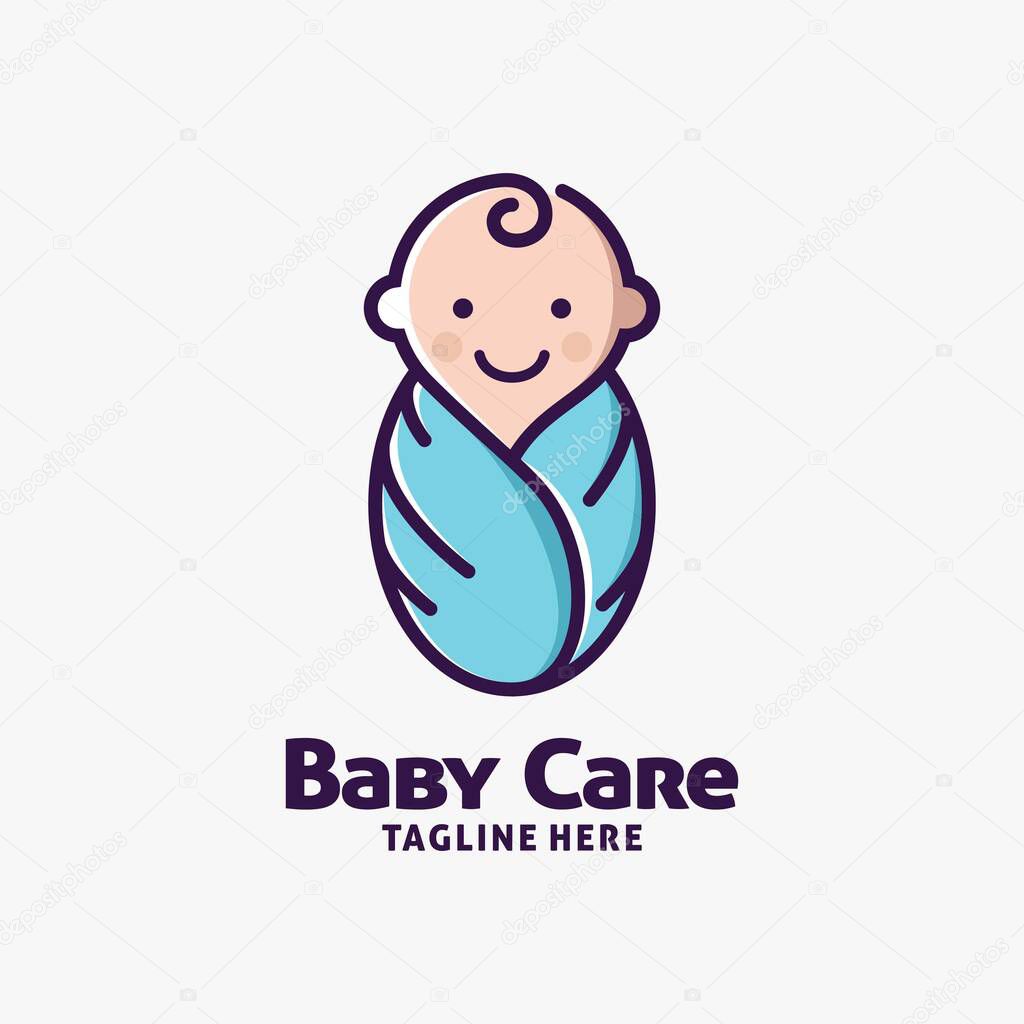 Baby care logo design