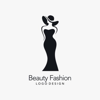 Güzellik moda logosu tasarımı