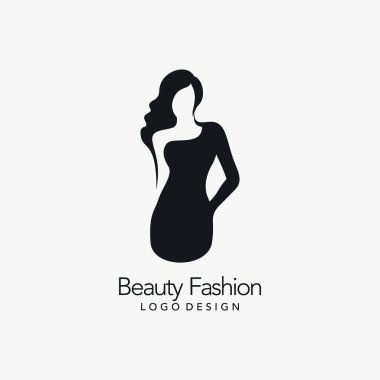 Güzellik moda logosu tasarımı