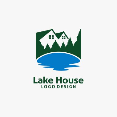 Lake house logo design