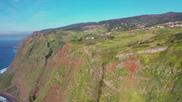 What Beautiful Landscape North Madeira Portugal Captured Drone — Video