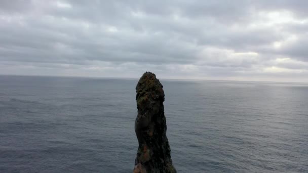 Stunning Drone Footage Beautiful Volcanic Island Called Madeira Portugal Ribeira — Vídeo de Stock