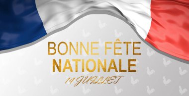 Fransa. 14 Temmuz th. Mutlu Bastille günü.