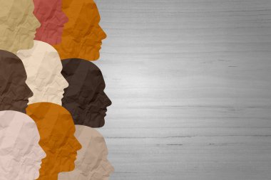 Çok kültürlü toplum ve uluslararası hoşgörü kutlaması. Çok kültürlü ve Afrikalı, Asyalı, Amerikan ve Kafkas kültürü entegrasyonu ve çok kültürlü bir grup olarak gurur.