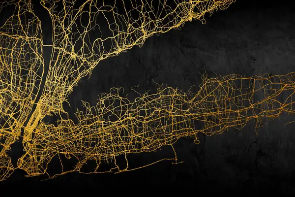 New York şehrinin altın haritası, Long Island.