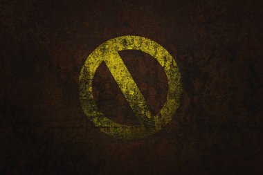 Eski paslı yol tabelası beyaz arka planda izole edilmiş. Beyaz arkaplanda 