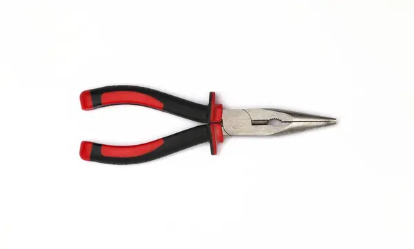 Slim Nose Gripping Pliers Also Known Needle Nose Pliers Specialized — Stock Photo, Image