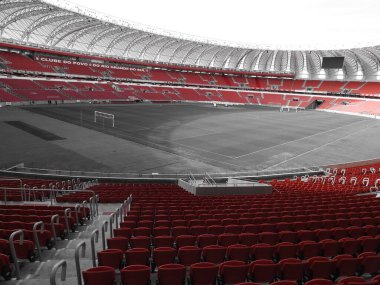Estdio Beira Rio - campo - Porto Alegre - RS - 5 de outubro de 2018