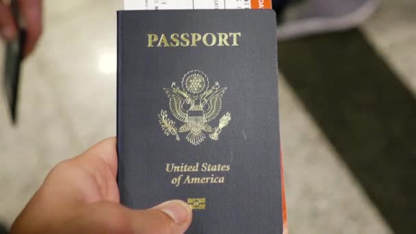 여권을 아프리카 미국인 — 비디오